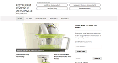Desktop Screenshot of jaxfoodcritic.com